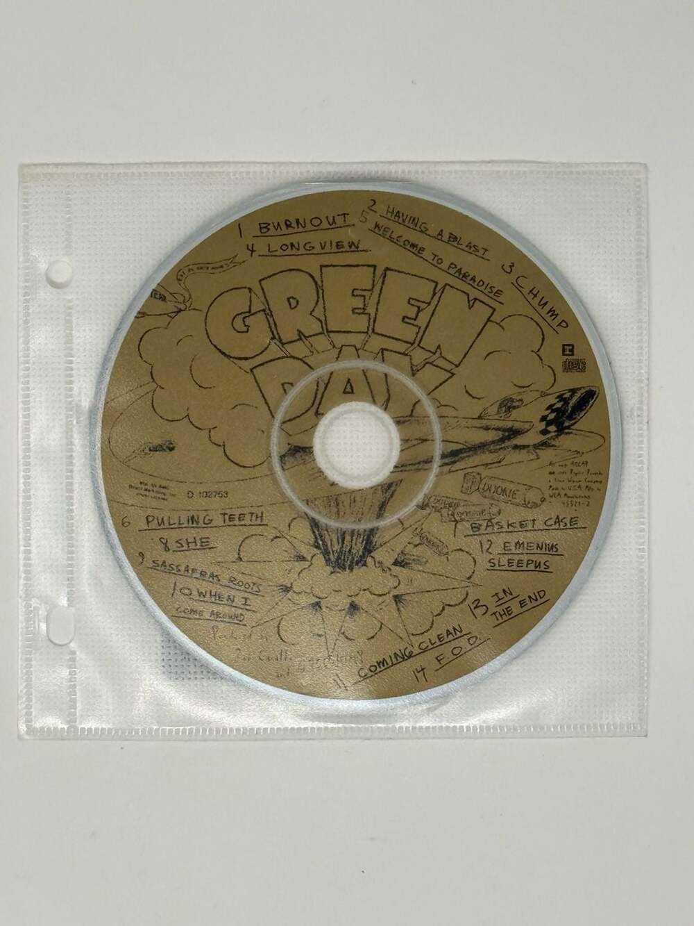 Green Day - Dookie - Compact Disc CD Album